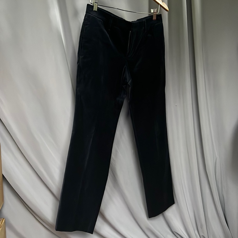Burberry Prorsum Midnight Blue Velvet trousers